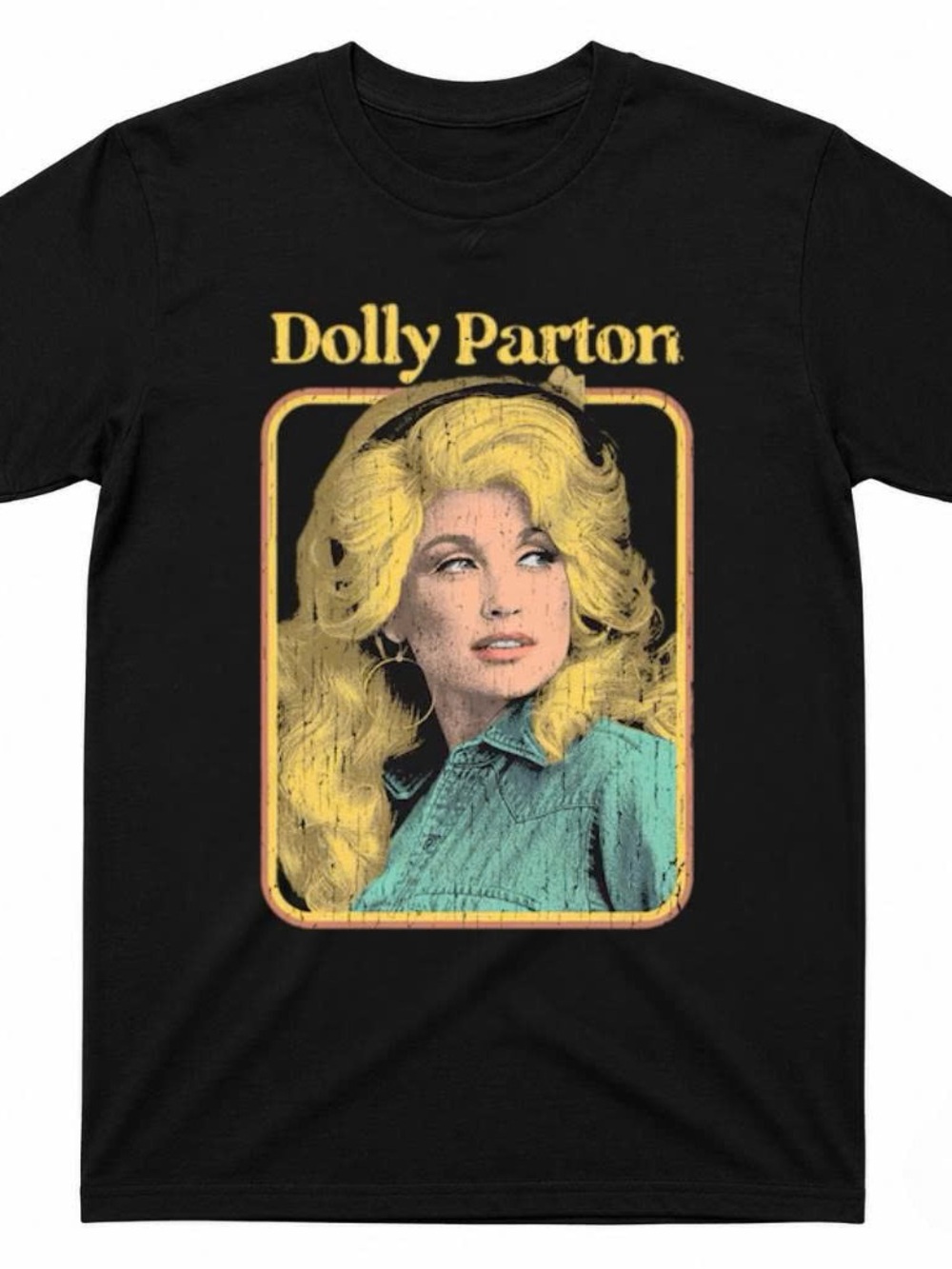Gildan Black Graphic Dolly Parton Tee